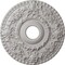 Ekena Millwork Rose Ceiling Medallion (Fits Canopies up to 7 1/4"), 18"OD x 3 1/2"ID x 1 1/2"P, Ultra Pure White CM18ROUWF - alternate 1
